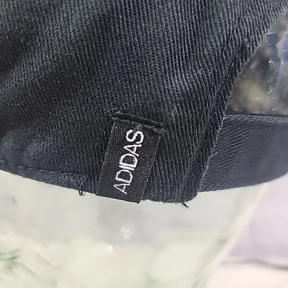 Adidas‎ Aeroready Hat Mens Black Mountain Logo 100% Cotton Strapback Ball Cap